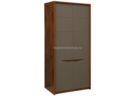 Шкаф для одежды «Монако» П528.08 Серый Мокко