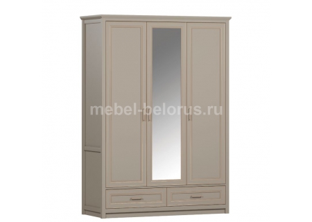 Шкаф с зеркалом Classic глиняный серый 